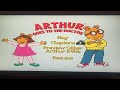 Arthur Arthur Goes To The Doctor DVD Menu Walkthrough 2001