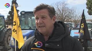 ΣΥΛΛΑΛΗΤΗΡΙΟ ΑΓΡΟΤΩΝ ΜΕ ΤΡΑΚΤΕΡ ΣΤΗΝ ΑΓΙΑ ΓΙΑ ΜΗΛΑ, ΚΑΣΤΑΝΑ ΚΑΙ ΑΧΛΑΔΙΑ 27 02 2026