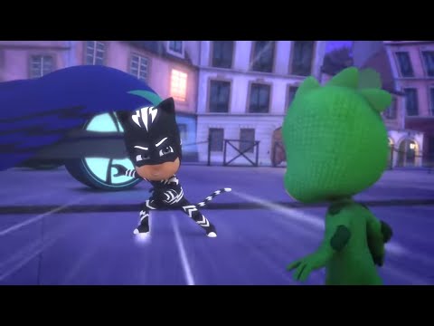 Capa de PJ Masks- Menino gato