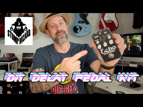 Stomp Wizard Cosmic ECHO Kit - LoFi Cosmic Delay Guitar Pedal Kit