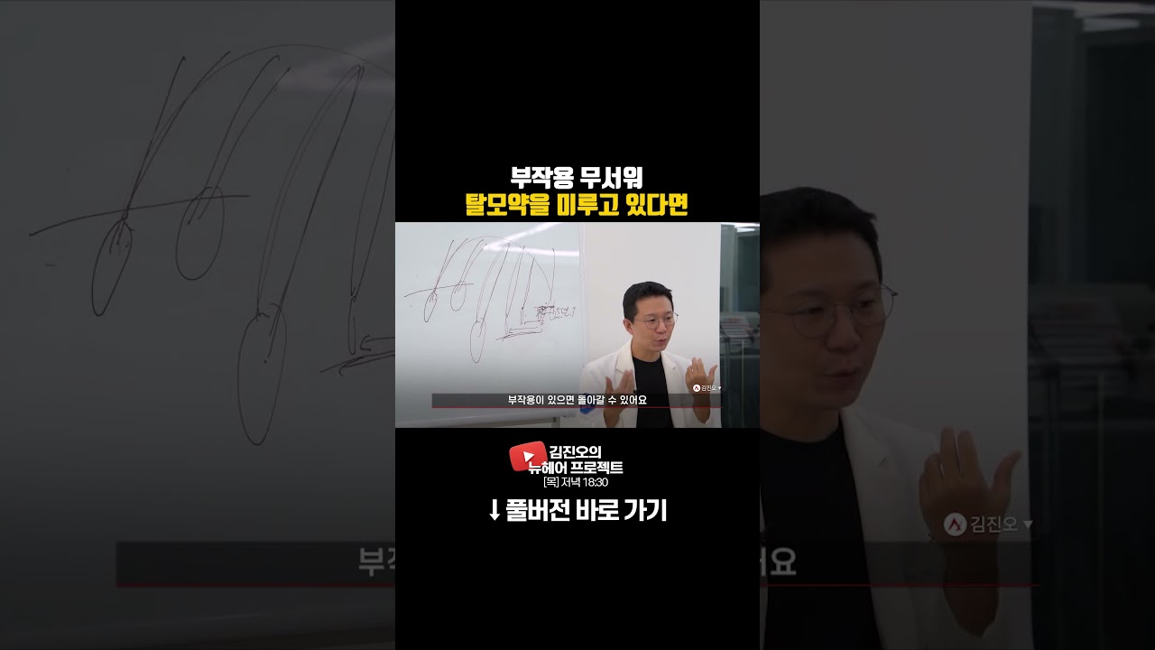 如果你因为害怕副作用而推迟服用脱发药