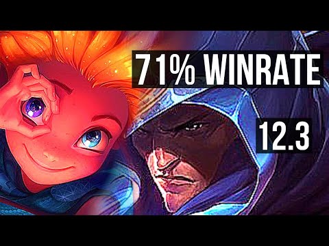 ZOE vs TALON (MID) | 71% winrate, 10/2/9, Dominating | KR Master | 12.3
