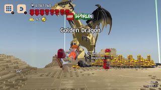 Lego Worlds Old Method How I Got The Golden Dragon