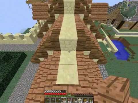 Opa spielt Minecraft 245 - Dachfirst