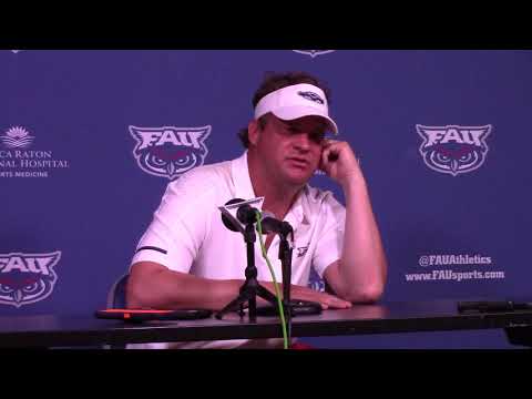 Lane Kiffin Press Conference - FAU Spring 2019 Football Game