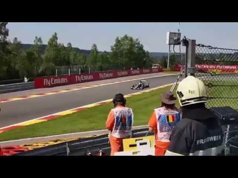 Qualifying session 2 at the Grand Prix de Belgique 2015 at Spa-Francorchamps