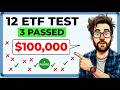 12 Monthly Dividend ETFs Tested With $100,000 — Only 3 Passed