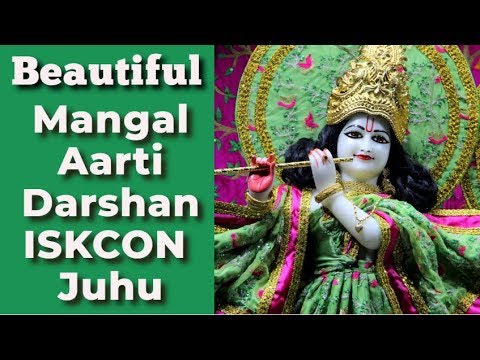Mangal Arati Darshan Sri Sri Radha Rasbihari Temple 11th Apr 2020 Live from ISKCON Juhu, Mumbai