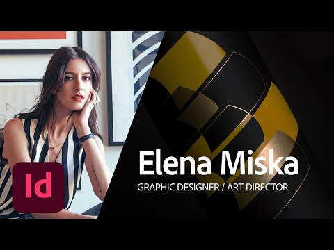 Live Graphic Design with Elena Miska - Day 1/3 | Adobe Creative Cloud