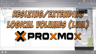 Resizing/Extending Logical Volumes (LVM) in Proxmox
