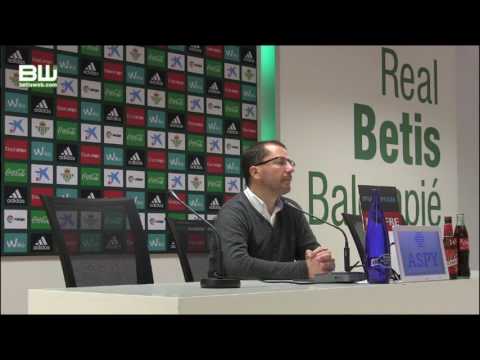 Rueda de prensa JJ Romero y Abel Ramirez - Jornada 26-  Betis B  - Sevilla C