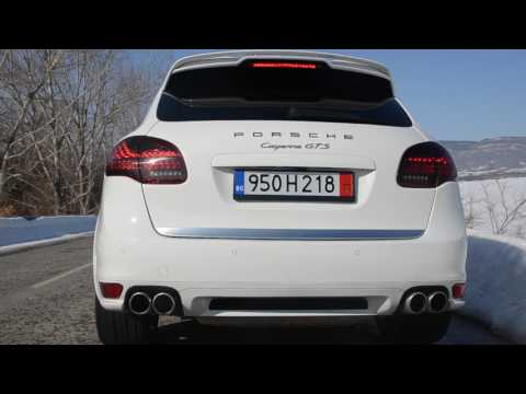 cayenne gts 2013 exhaust