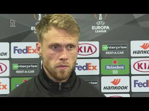 Nicolai Jørgensen na Wolfsberger-Feyenoord: 'Het is zo frustrerend'