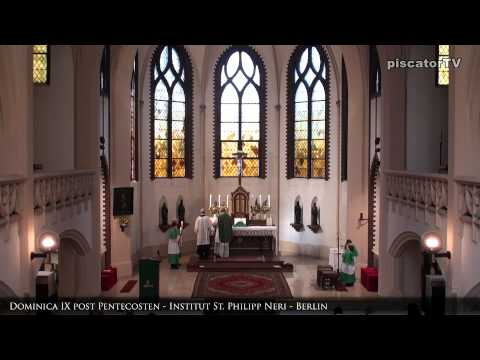 Dominica IX post Pentecosten 08 Evangelium - Traditional Latin Mass