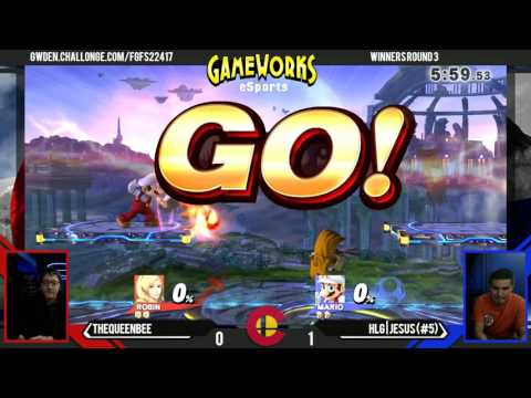 TheQueenBee (Robin) Vs. HLG | Jesus (Mario) - WR3