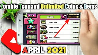 How to Hack Zombie Tsunami |Zombie Tsunami Hack No Root | Unlimited coins and gems | April 2021 hack