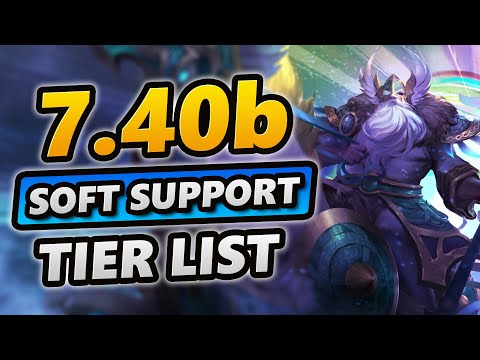 Soft Support Tier List | Dota 2 7.40b