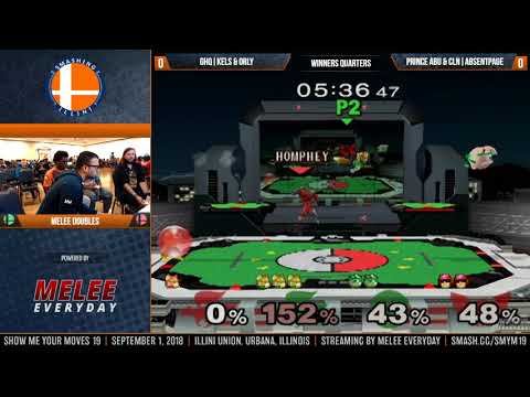 Show Me Your Moves 19 - Kels & ORLY vs. Prince Abu & AbsentPage - SSBM - Winners Quarters