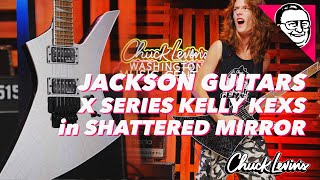 Video thumbnail for Jackson X Series Kelly KEXS in Shattered Mirror | Playing Only Demo! by Chuck Levin's Washington Music Center
