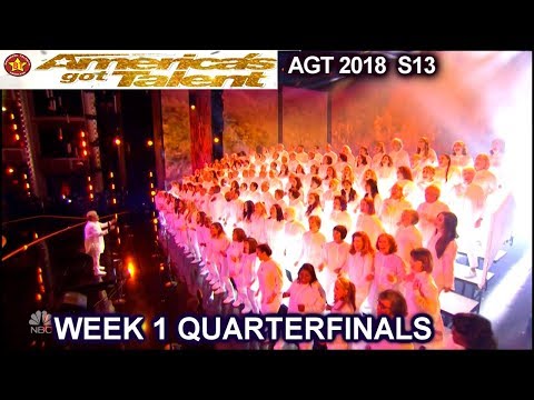 Angel City Chorale sings “This Is Me” AMAZING Quarterfinals 1 America's Got Talent 2018 AGT