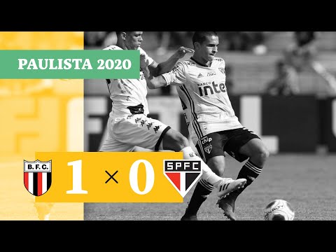 BOTAFOGO-SP 1 X 0 SÃO PAULO - GOL - 08/03 - CAMPEONATO PAULISTA 2020