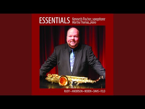 Sonata No. 1 For Alto Saxophone & Piano, Op. 10