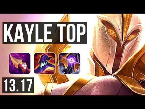 KAYLE vs TRYNDAMERE (TOP) | 3.7M mastery, 1100+ games, Rank 11 Kayle | EUW Grandmaster | 13.17