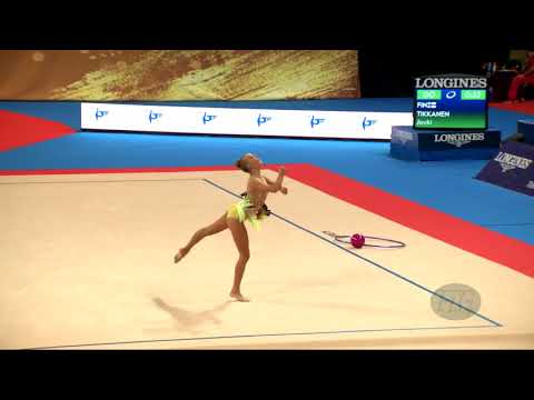 TIKKANEN Jouki (FIN) - 2018 Rhythmic Worlds, Sofia (BUL) - Qualifications Hoop