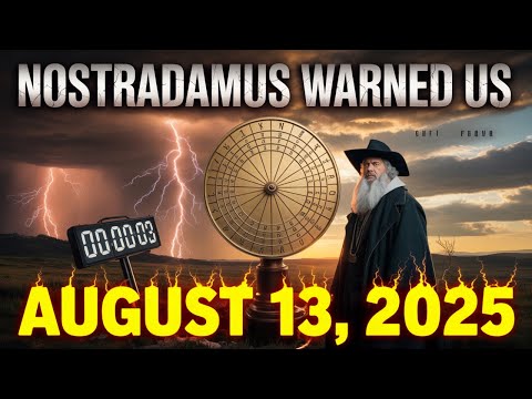 Nostradamus Warned US About AUGUST 13, 2025 | Prophecy 2025