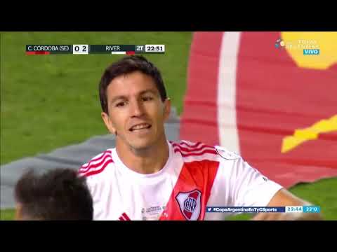 GOL: River 2-0 Central Córdoba (67` - Nacho Fernández) I Final Copa Argentina 2019
