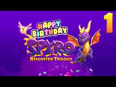 Spyro: Wir feiern den Drachengeburtstag mit Gregor, Simon, Saftiges Gnu & Fabian #01