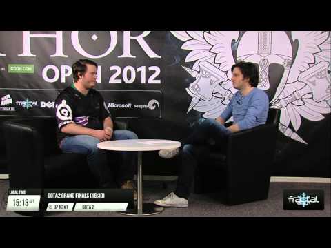 THOR Open CS:GO - NiP friberg after winning the grand final