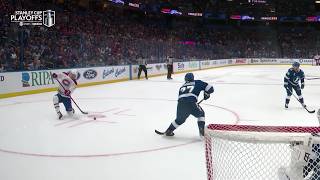 SLAFKOVSKY ties Game 1 on the power play!