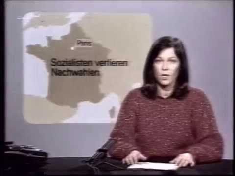 ARD ZDF 18.01.1982 Vormittagsprogramm Heute Christina Ellgaard Fragment (Video 2000)