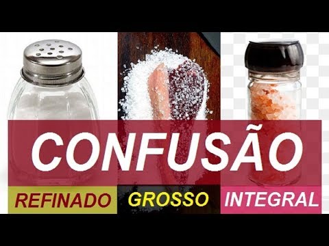 The confusion between whole salt and coarse salt, sea salt, refined salt and livestock salt