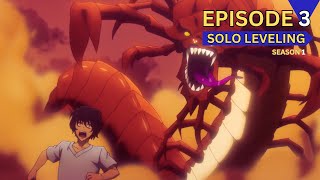 Solo Leveling Episode 3: It's Like a Game | ANIME EXPLAINED
