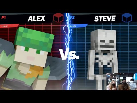 Yonni (Steve) vs. Acola (Steve) - Offline (3/4) | あcola (スティーブ)