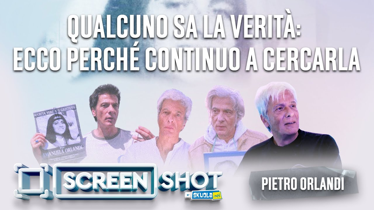 Emanuela Orlandi: la storia oltre la serie Netflix raccontata da Pietro Orlandi #screenshot