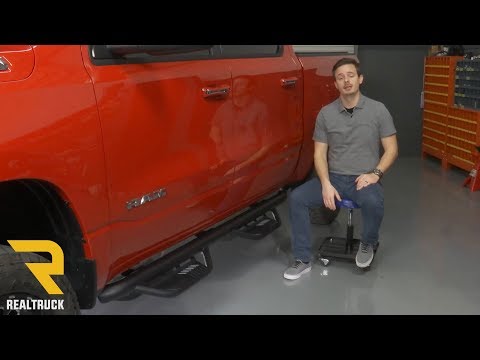 How to Install Havoc HS2 Black Hoop Steps on a 2019 Ram 1500