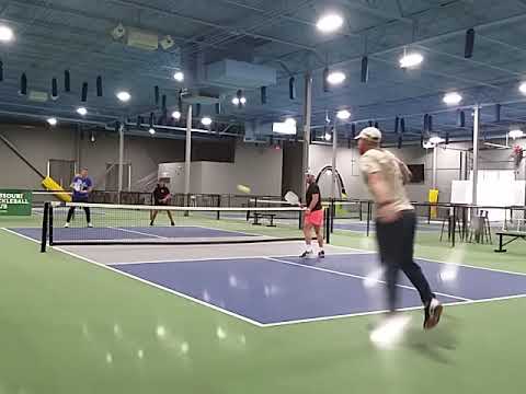 Neal Evans Pickleball - Hantack Kootman vs Evans Dickherber