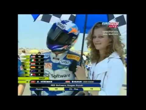 Danilo Marrancone, Highlights della gara di campionato Mondiale 600 Supersport - Misano 600 WSS 2008