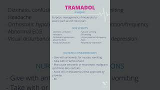 Download lagu Most common Analgesic Tramadol 💊💊💊💊 #bsc #nursing #pharmacology mp3