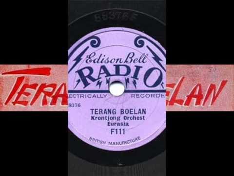 Krontjong Orchest Eurasia - Terang Boelan (1928)