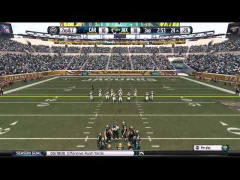 Madden 16 jaguars connected franchise season 1 game 1