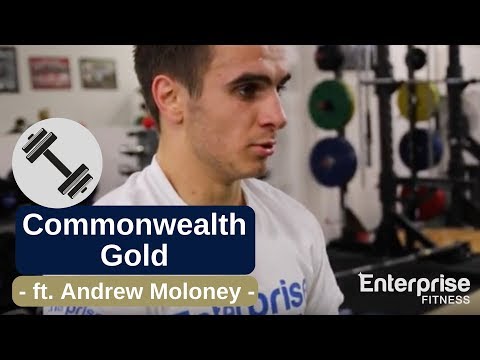 Andrew Moloney Training for Commonwealth Gold | Strength and Conditioning Workout