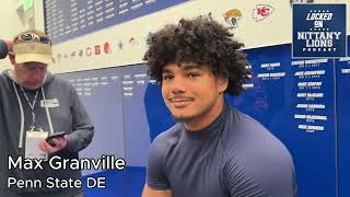 Penn State DE Max Granville Talks Comeback & Penn State’s Rising Defensive Stars