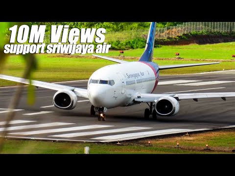 Video Ekslusif! Lihat Dengan Jelas Proses Pesawat Terbang Sriwijaya Air Take Off