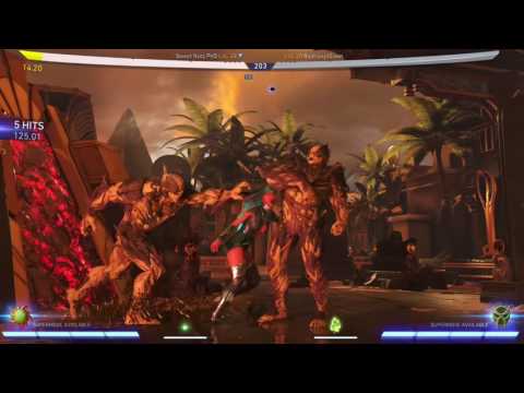 Swamp thing juggle restand combo reset