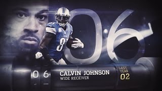 #6 Calvin Johnson (WR, Lions) | Top 100 Players of 2015