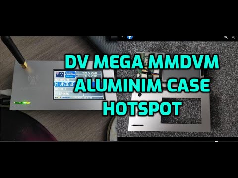 DV MEGA Genesis MMDVM Hotspot- Touch screen  -Aluminium Case -Plug and go